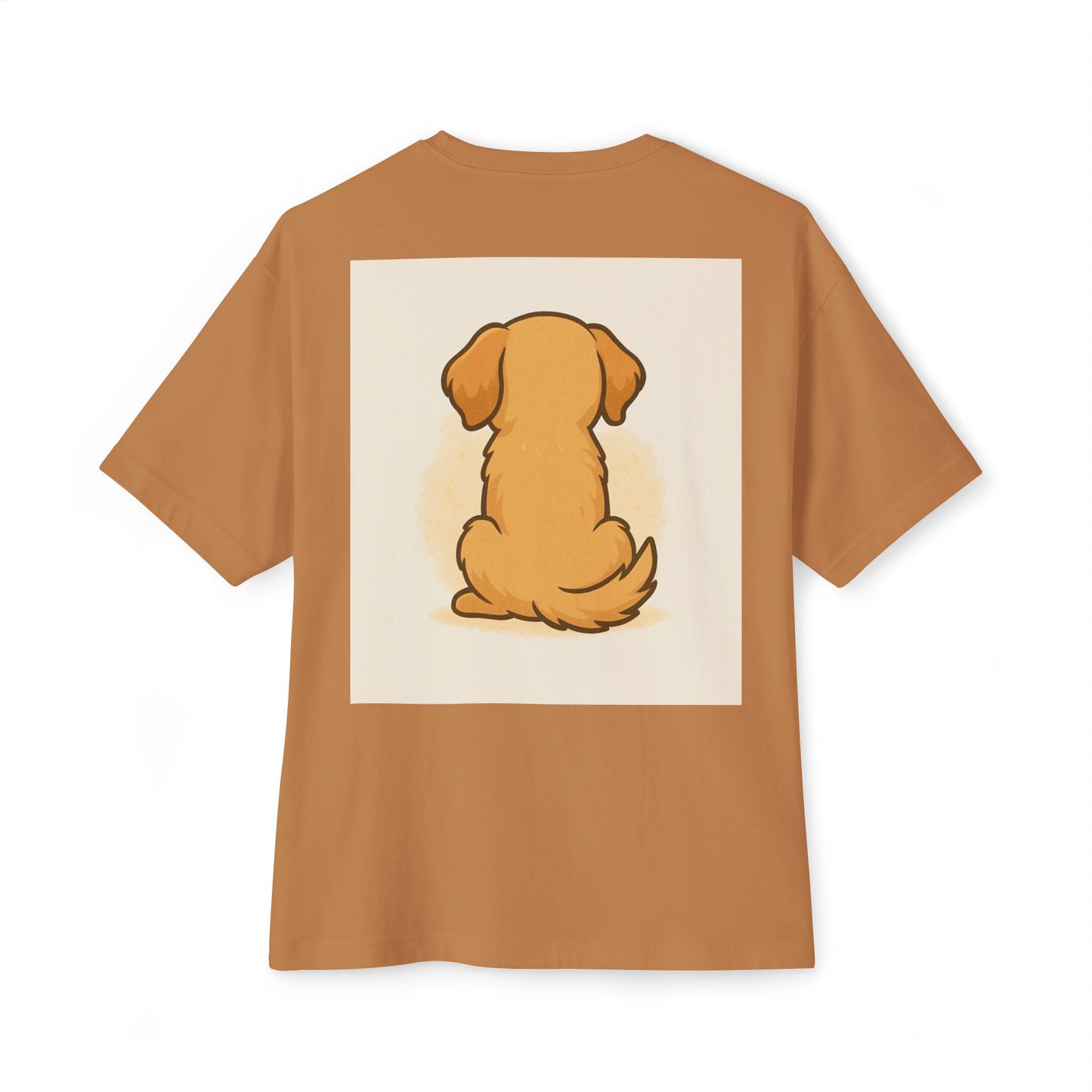 Pawsitively My Best Friend Unisex Oversized Boxy Tee - Life’s Better with a Dog Design