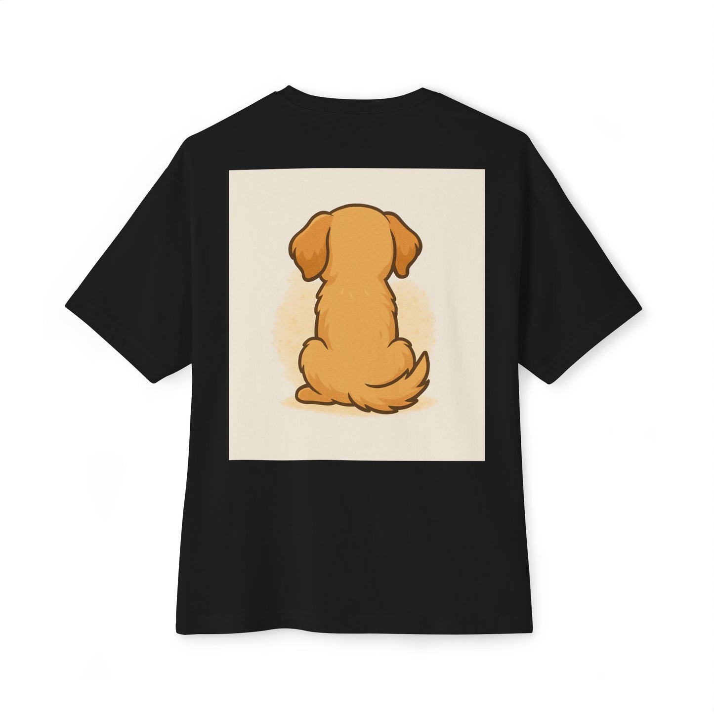 Pawsitively My Best Friend Unisex Oversized Boxy Tee - Life’s Better with a Dog Design