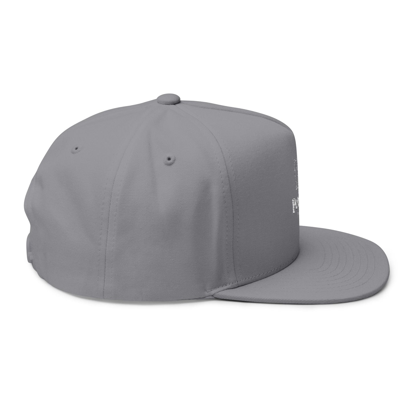 Petique Store Embroidered Flat Bill Cap - Stylish Animal Lover Hat