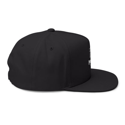 Petique Store Embroidered Flat Bill Cap - Stylish Animal Lover Hat