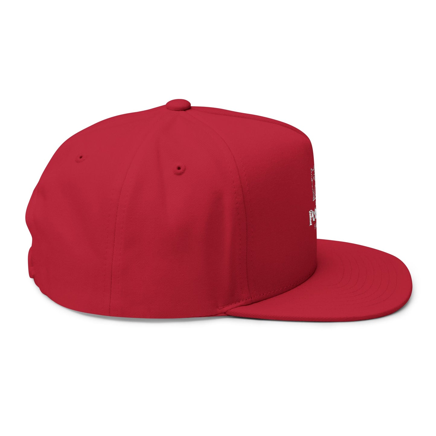Petique Store Embroidered Flat Bill Cap - Stylish Animal Lover Hat