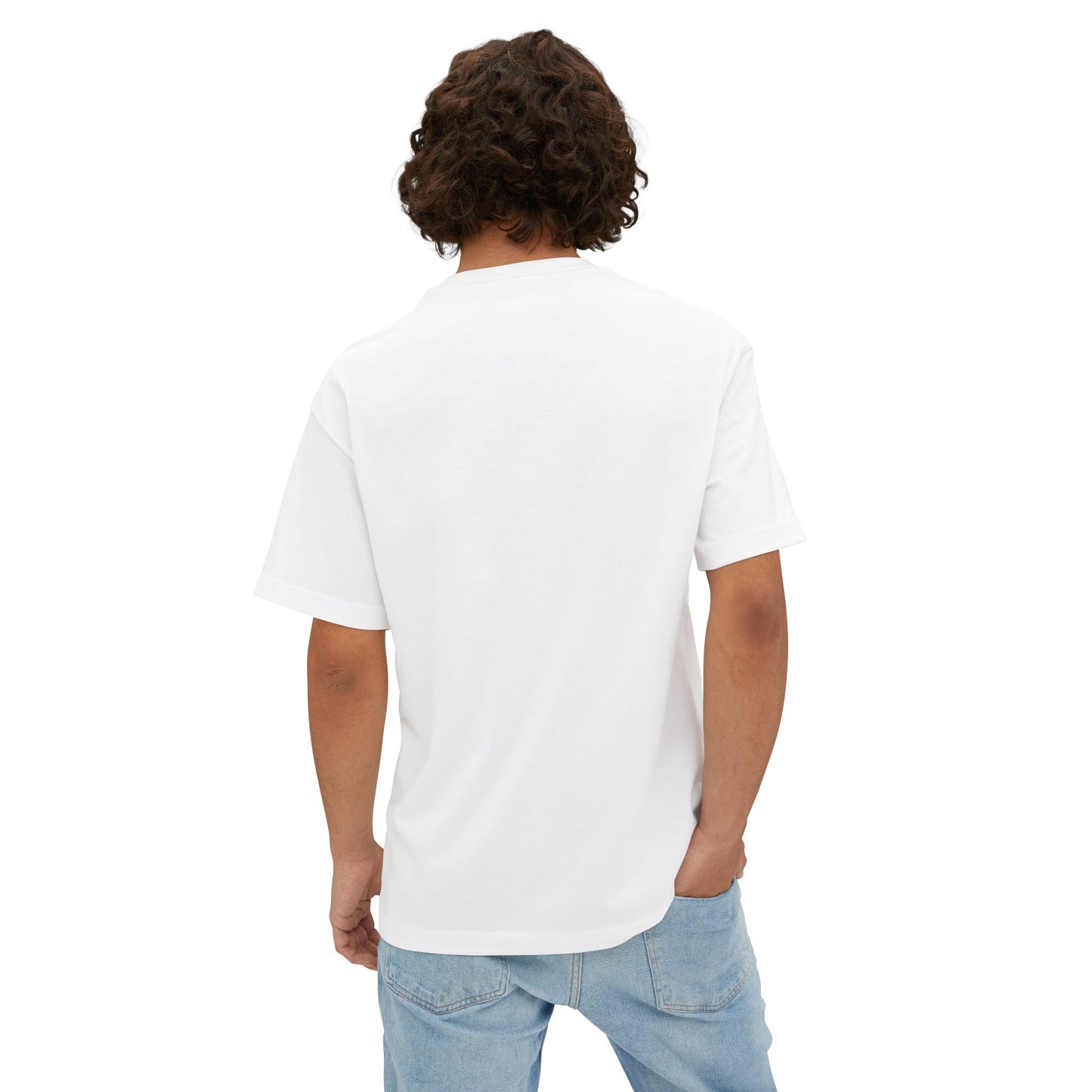 Unisex Oversized Boxy Tee - "Be the Human Your Dog Thinks You Are"