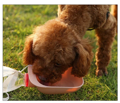 Pet Travel Water Bottle Portable Pet Dog Water Bottle Dog Cat Outdoor Water Dispenser Water Bottle Pet Supplies