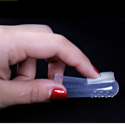 Pet Silicone Finger Cots Toothbrush Cats Dogs Brushing Finger Cots Pet Teeth Oral Cleaning Products In Addition Perros