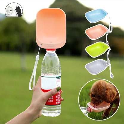 Pet Travel Water Bottle Portable Pet Dog Water Bottle Dog Cat Outdoor Water Dispenser Water Bottle Pet Supplies
